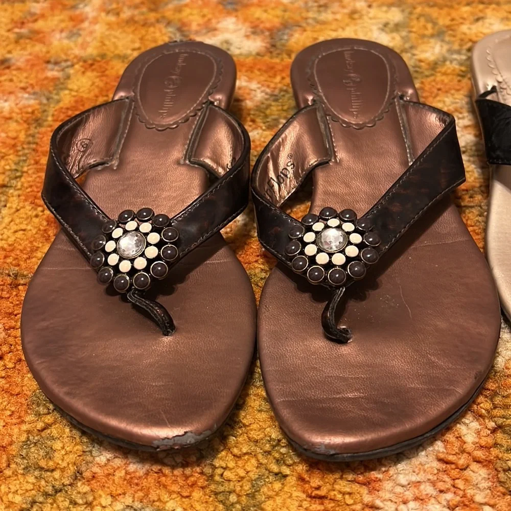 3 pairs of Lindsey Phillips switch flops - Picture 6 of 11